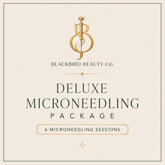 Deluxe Microneedling Package at Blackbird Beauty Co. LLC in Home, TX