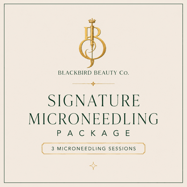 Signature Microneedling Package at Blackbird Beauty Co. LLC in Home, TX